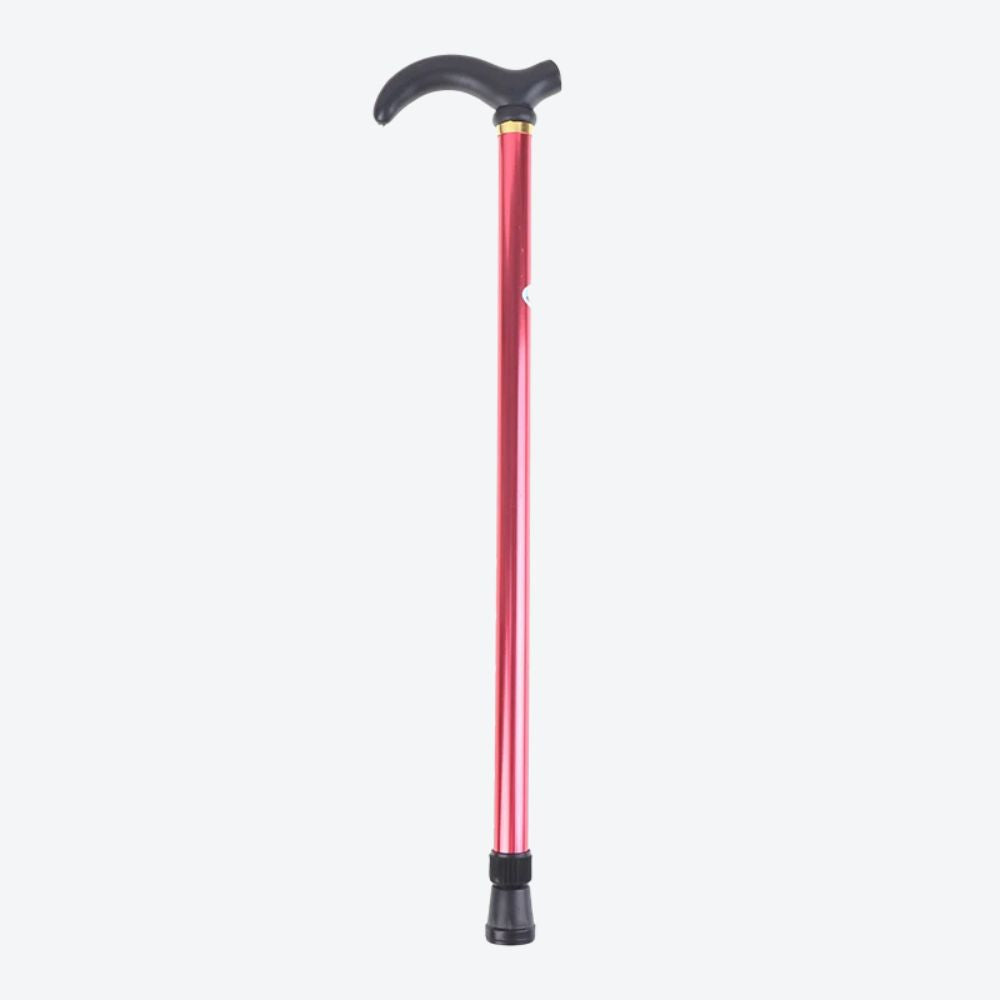 Bastoni Silver Adjustable and Non-Slip Aluminum Cane