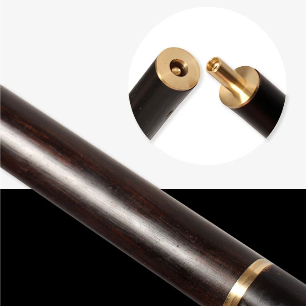 Bastoni Black Elegant African Wood Modern Walking Stick