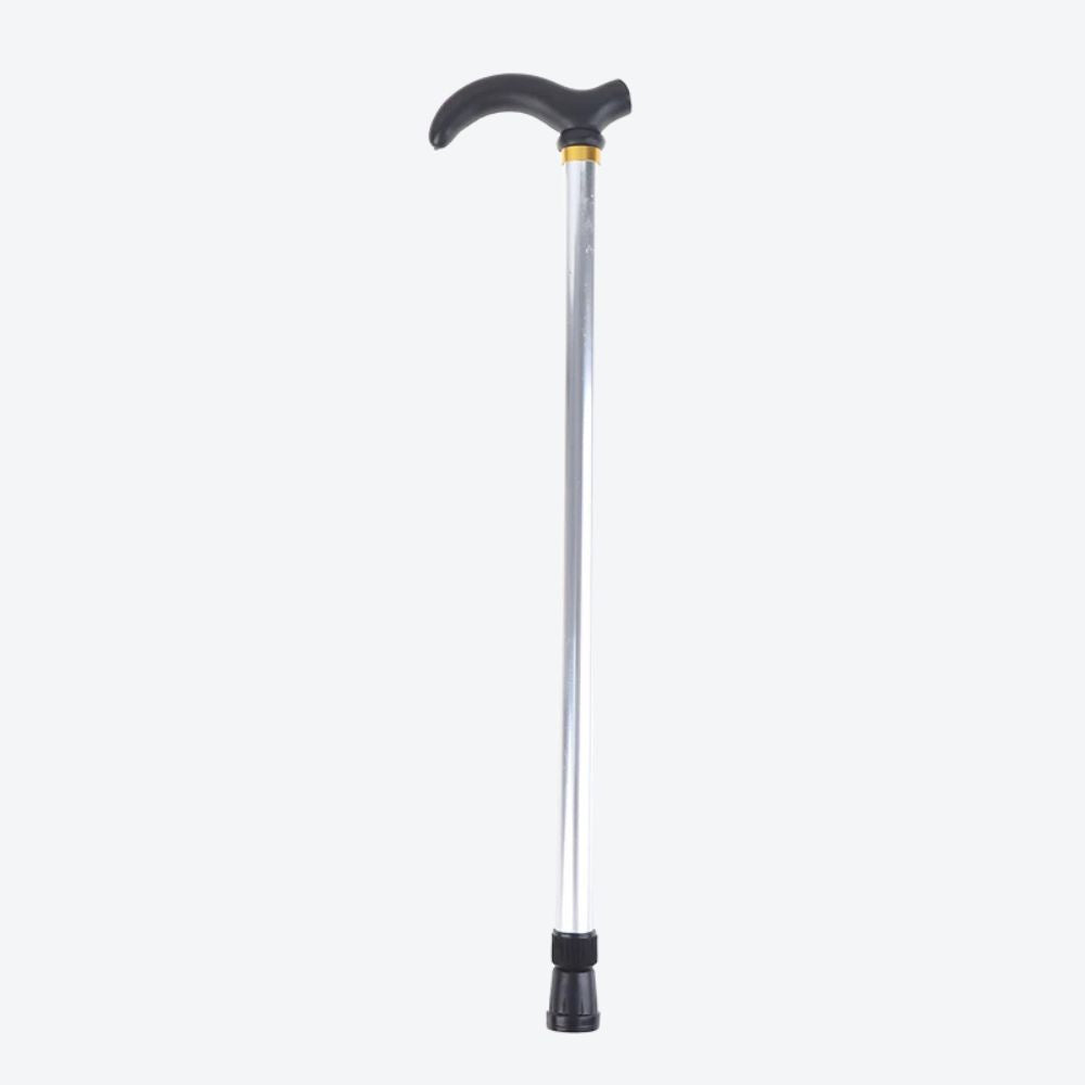 Bastoni Silver Adjustable and Non-Slip Aluminum Cane