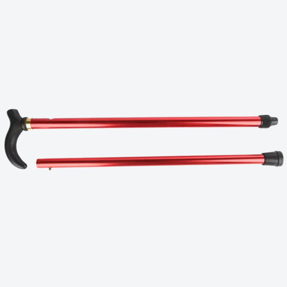 Bastoni Silver Adjustable and Non-Slip Aluminum Cane