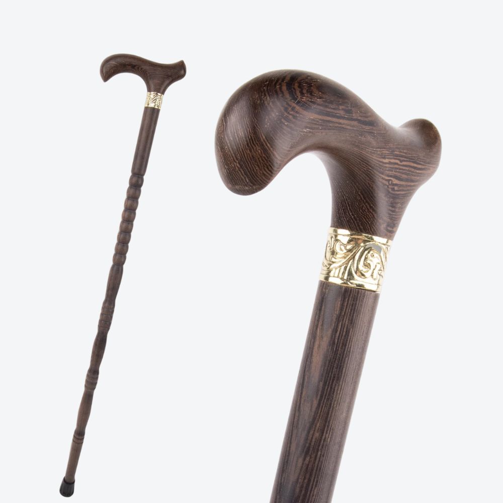 Classic Brown Bastoni Wooden Cane