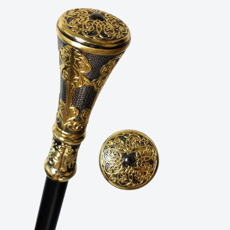 Classic Imperial Scepter Metal Cane-Bastoni UK