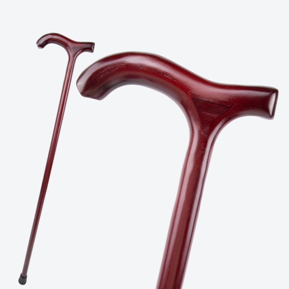 Classic Wooden Cane, Light and Delicate, Bastoni Wine
