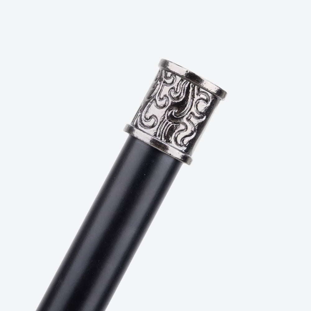 Classic Silver Skull Metal Cane - Bastoni