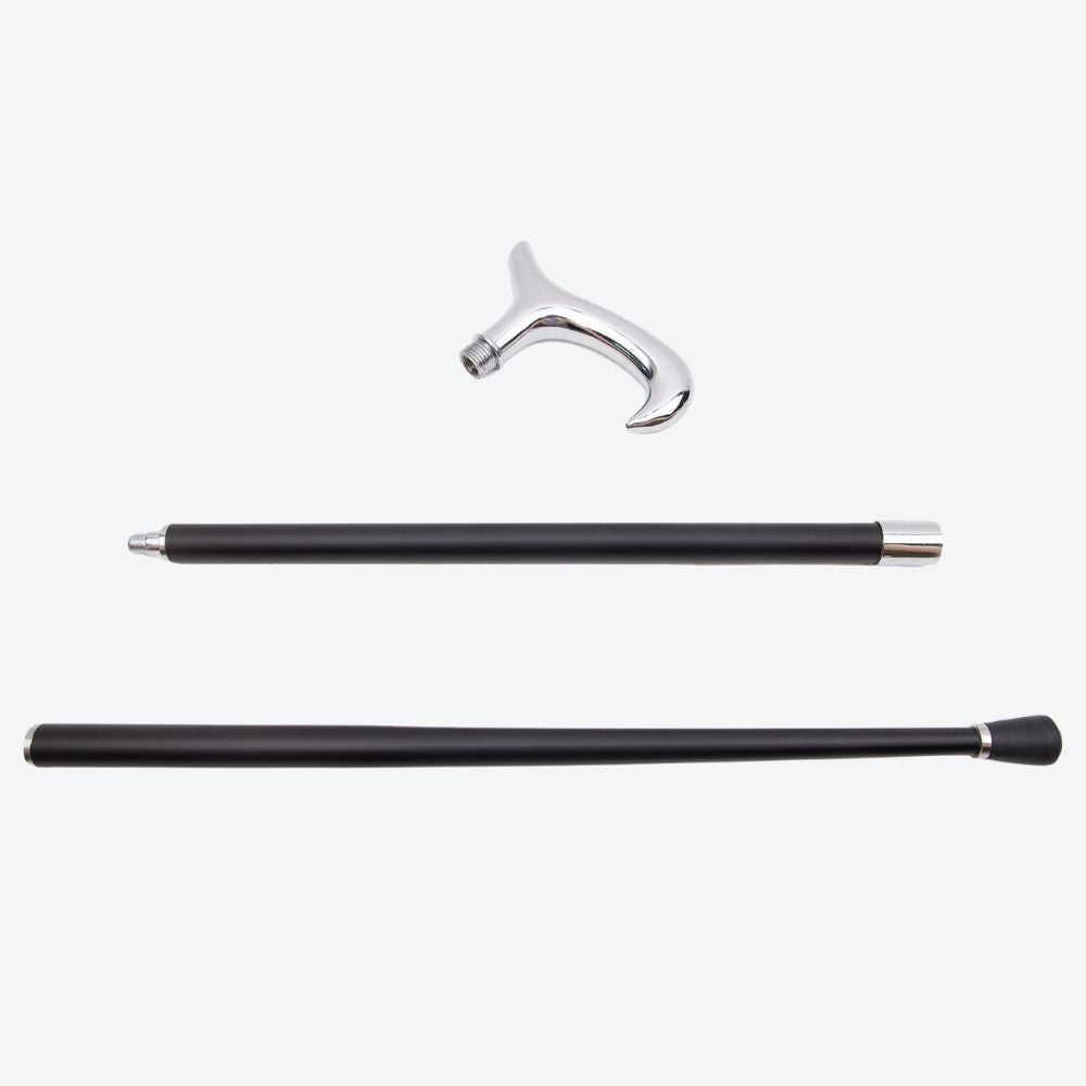 Bastoni Classic Vintage Silver Luxury Cane