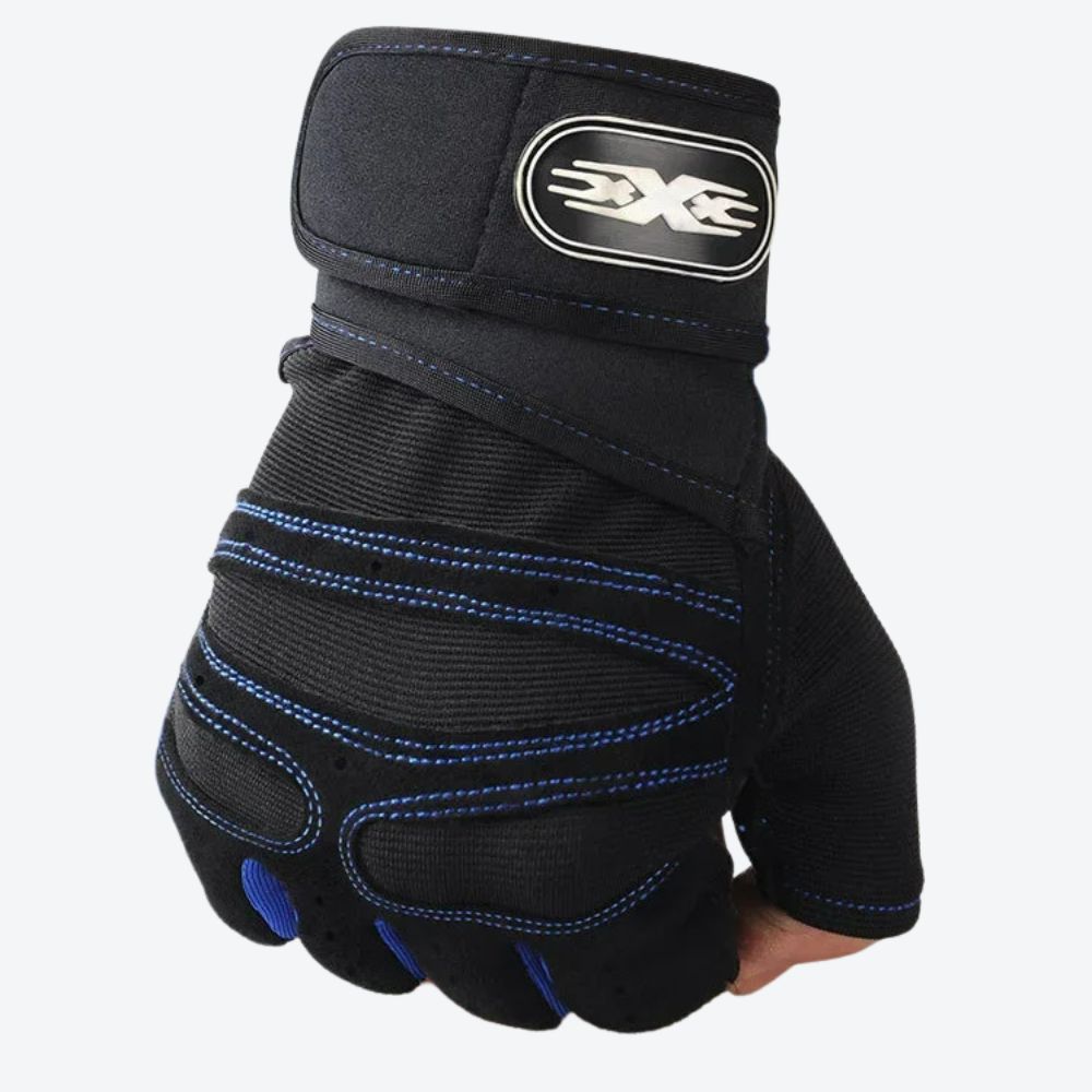Unisex Sports Glove with Modern and Comfortable Style Dark Blue - Bastoni