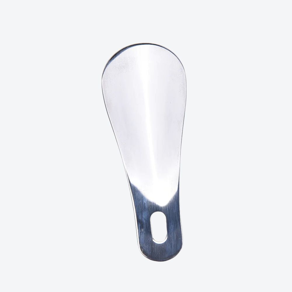 1PCS 10cm Spoon Shoehorn Professional Shoehorn Stainless Steel Metal Shoe Horn Shoes Lifter Tool - Bastoni