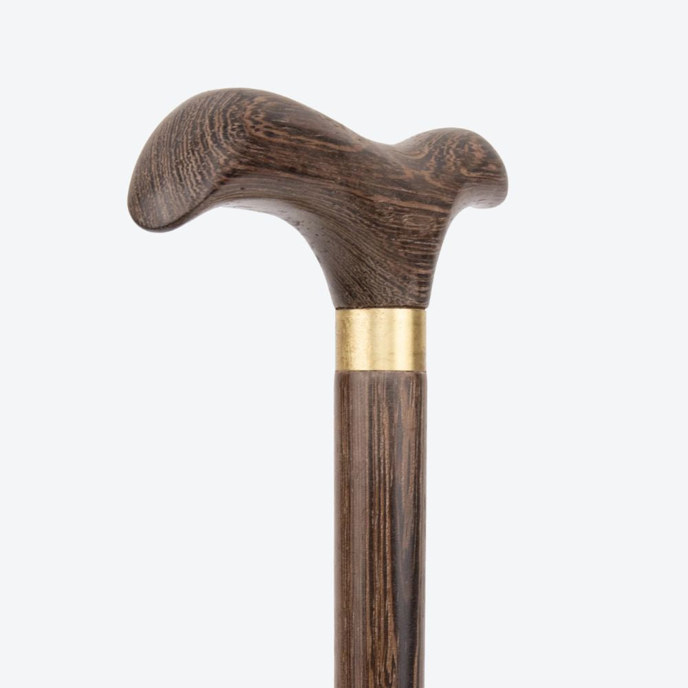 Elegant Brown Natural Wood Cane Bastoni