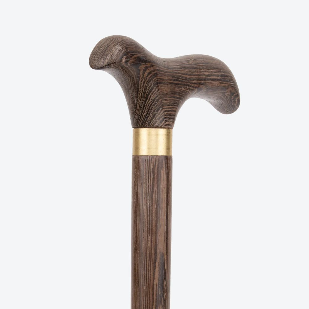 Elegant Brown Natural Wood Cane Bastoni