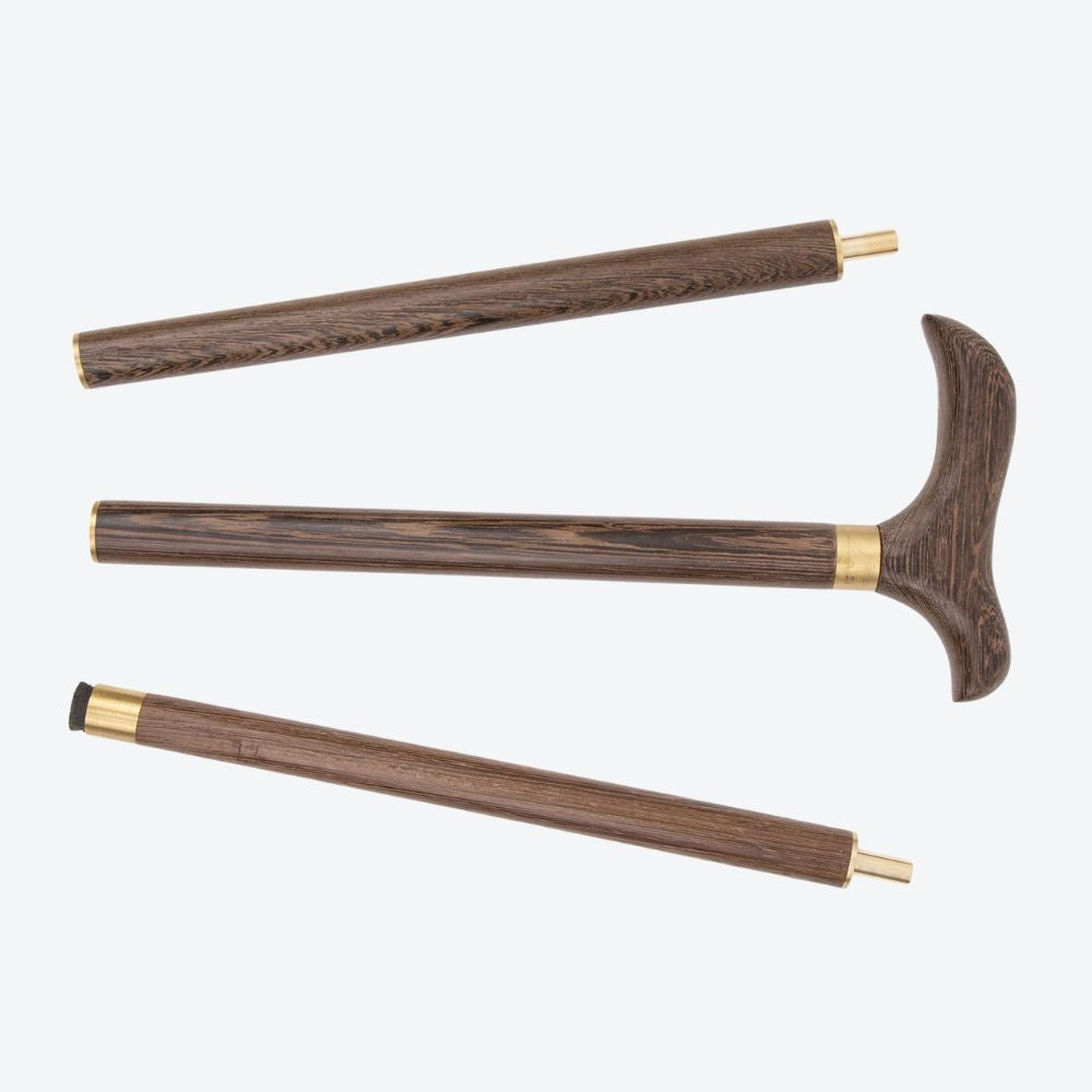 Elegant Brown Natural Wood Cane Bastoni