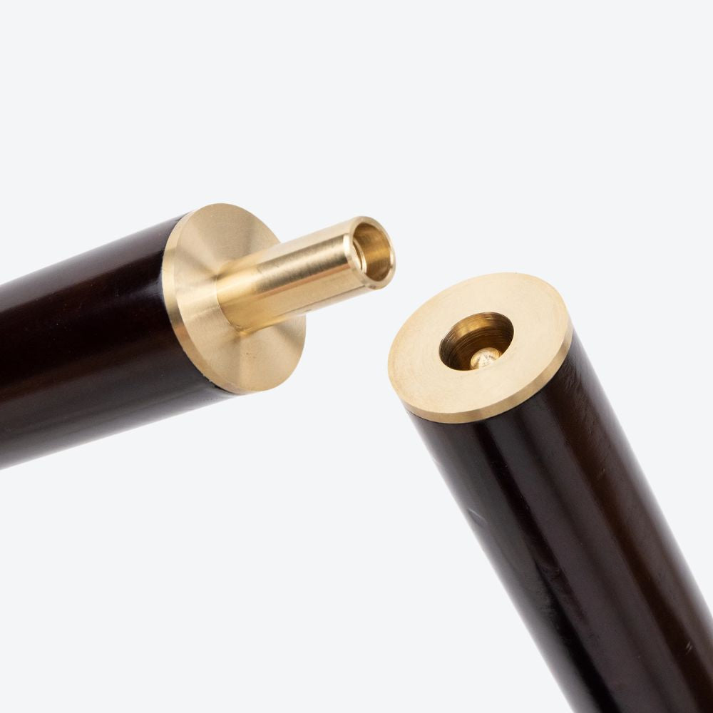 Elegant Skull Cane in Dark Wood - Bastoni