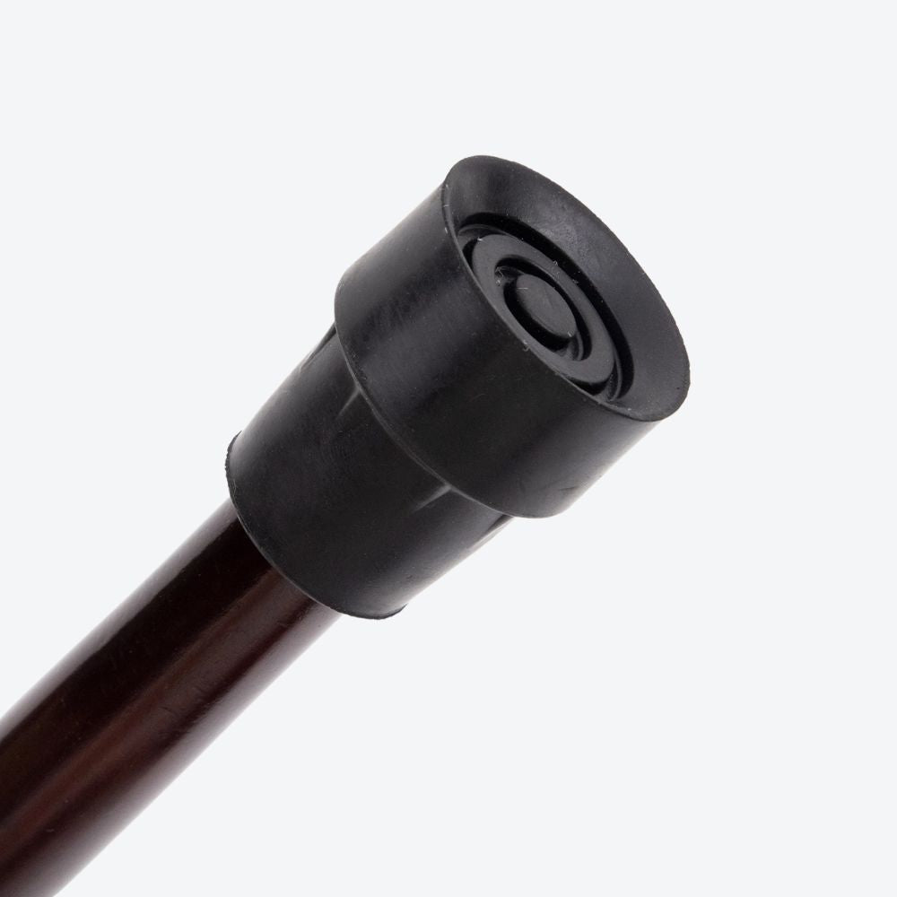 Elegant Skull Cane in Dark Wood - Bastoni
