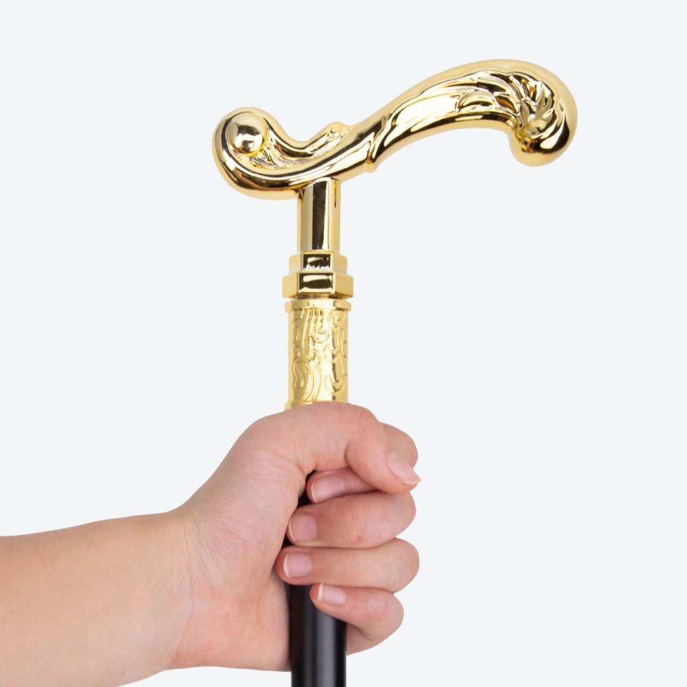 Bastoni Luxury Elegant Moscow Style Golden Cane