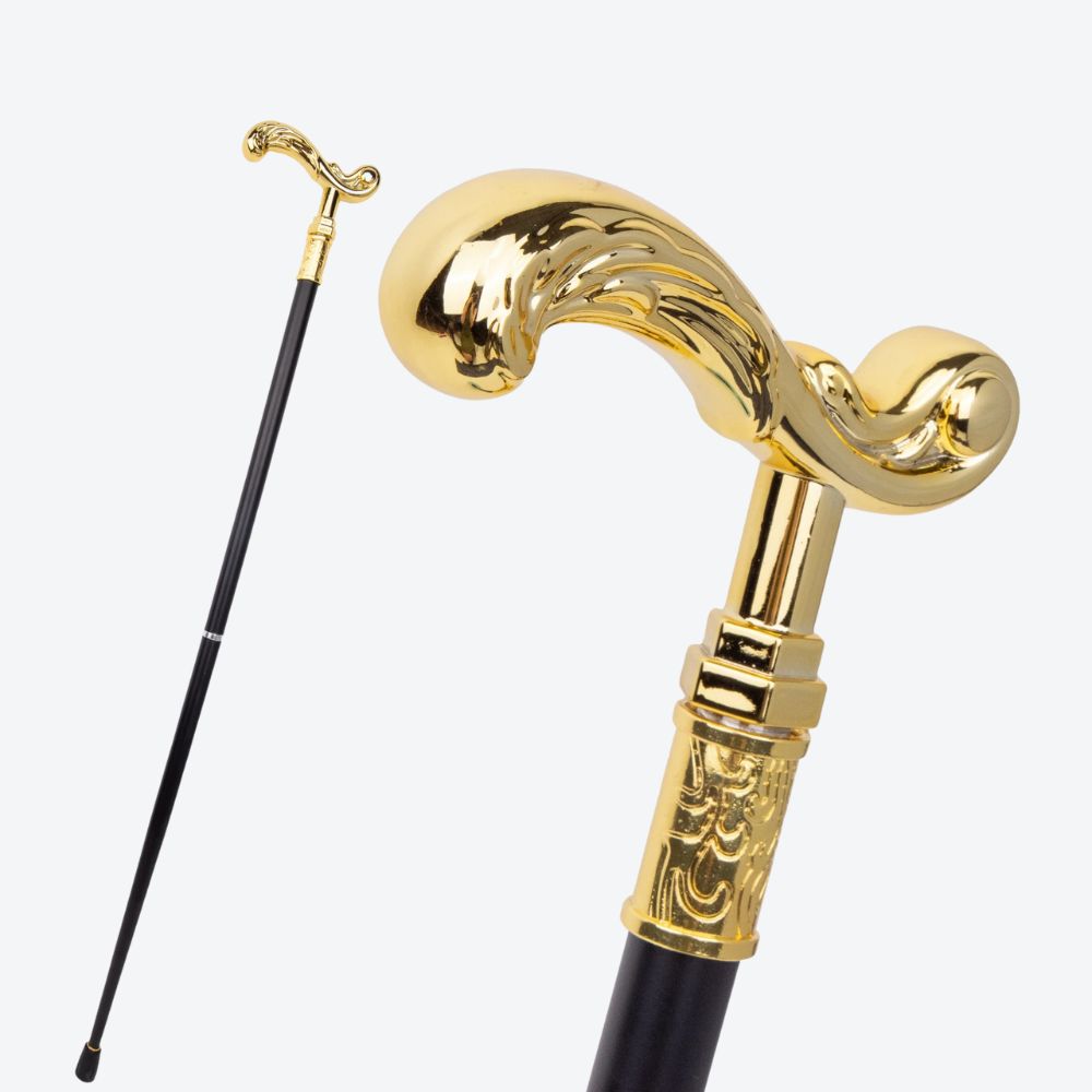 Bastoni Luxury Elegant Moscow Style Golden Cane