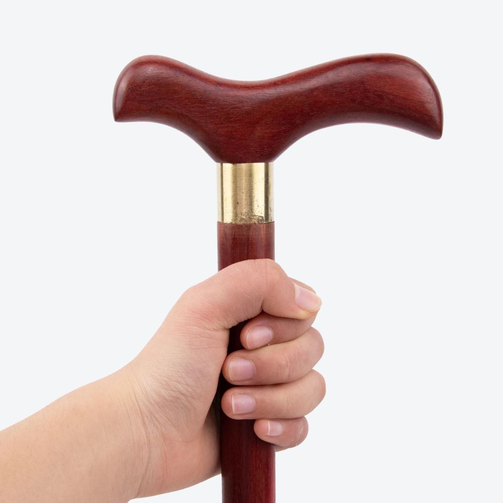 Elegant Natural Wood Cane Bastoni Wine