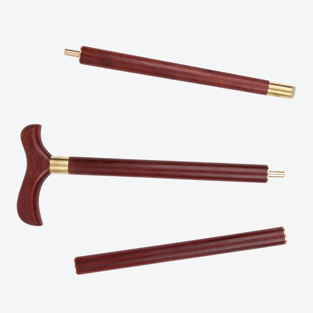Elegant Natural Wood Cane Bastoni Wine