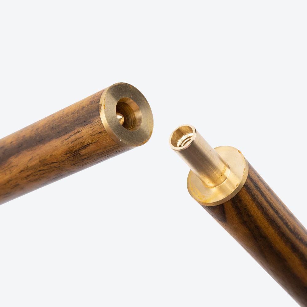 Bastoni Elegant Yellow Natural Wood Cane