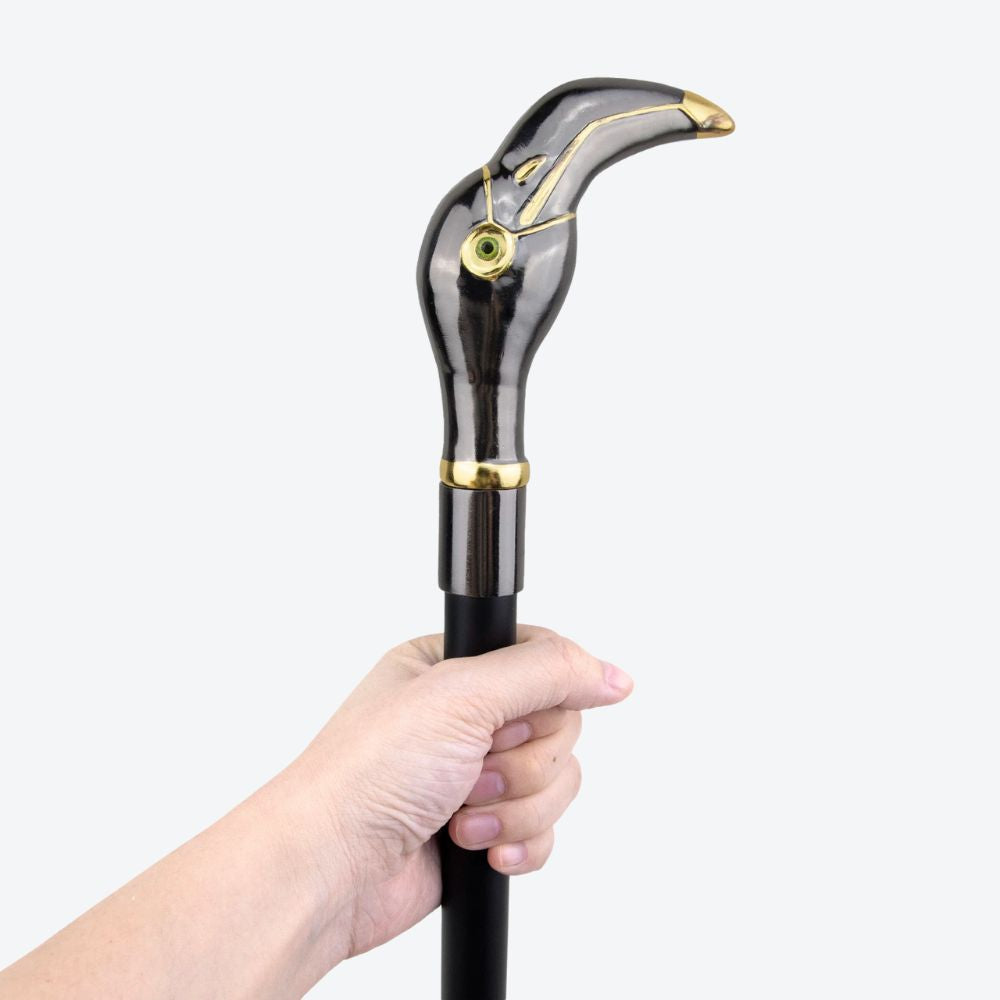 Exclusive Flamingo Luxury Walking Stick - Bastoni