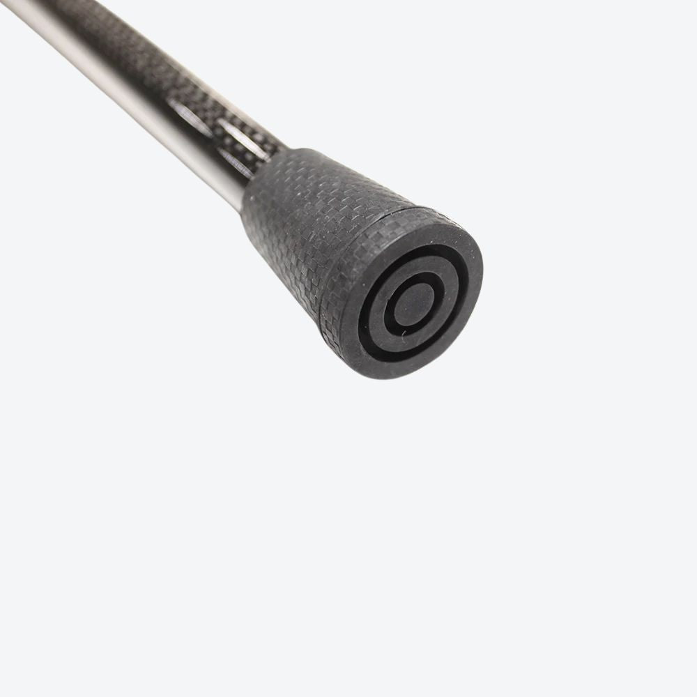 Folding Carbon Fiber Cane with Black Handle - Bastoni