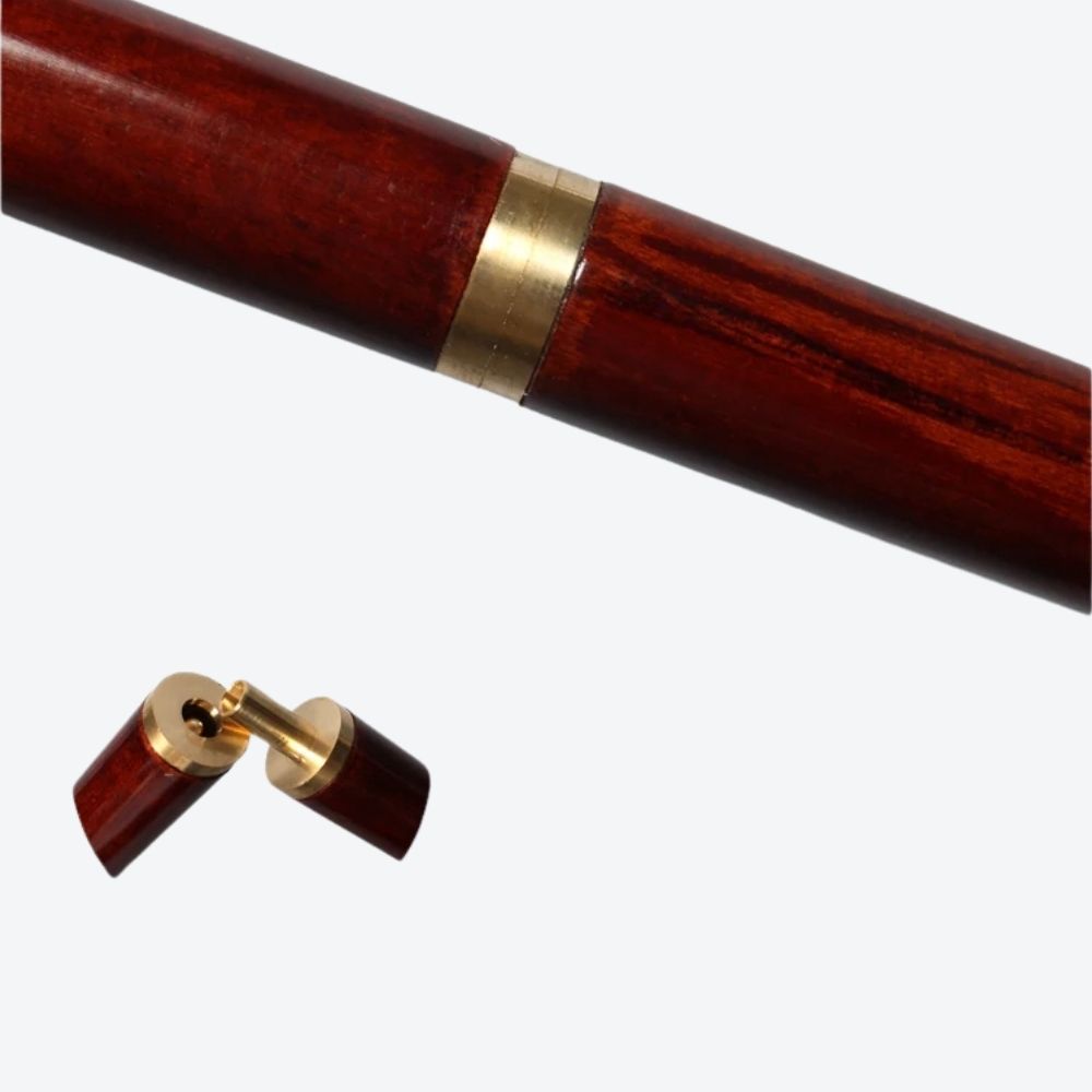 Bastoni Skull Style German Beech Wood Walking Stick