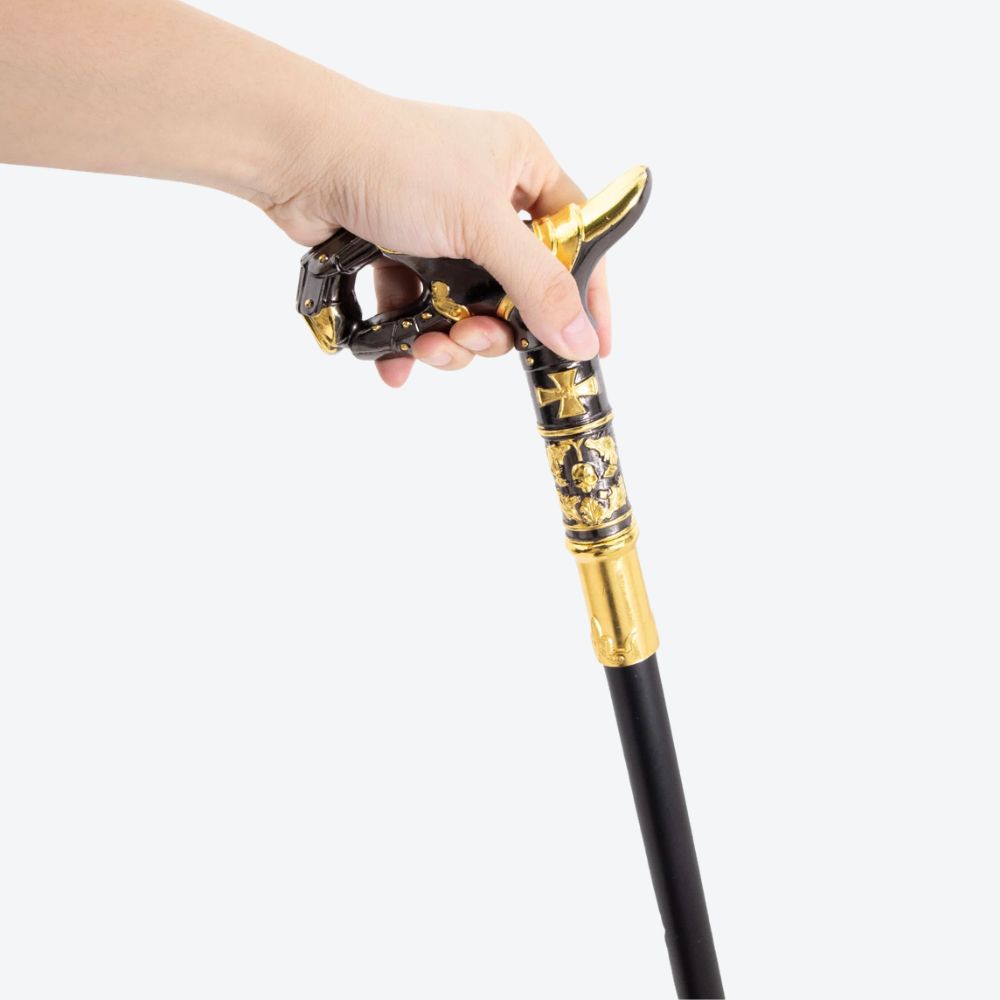 Knight Gauntlet Metal Cane-Bastoni UK