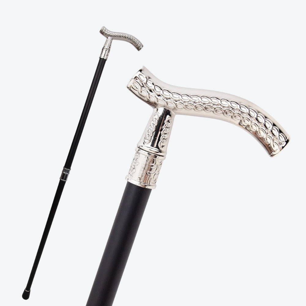 Luxury Cane with Noble Arabesque Design - Bastoni