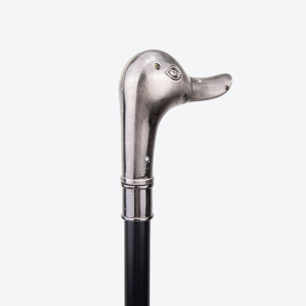 Classic Luxury Walking Stick with Imperial Duck Design - Bastoni