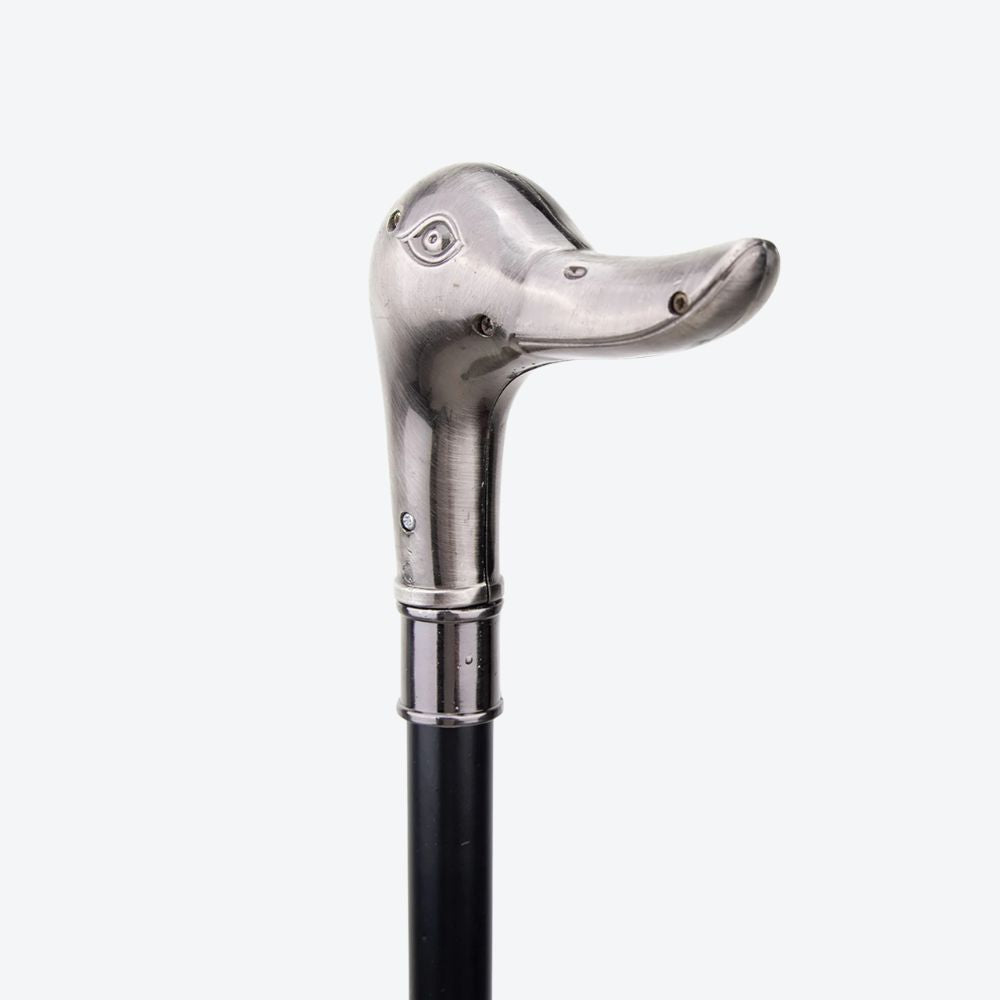Classic Luxury Walking Stick with Imperial Duck Design - Bastoni