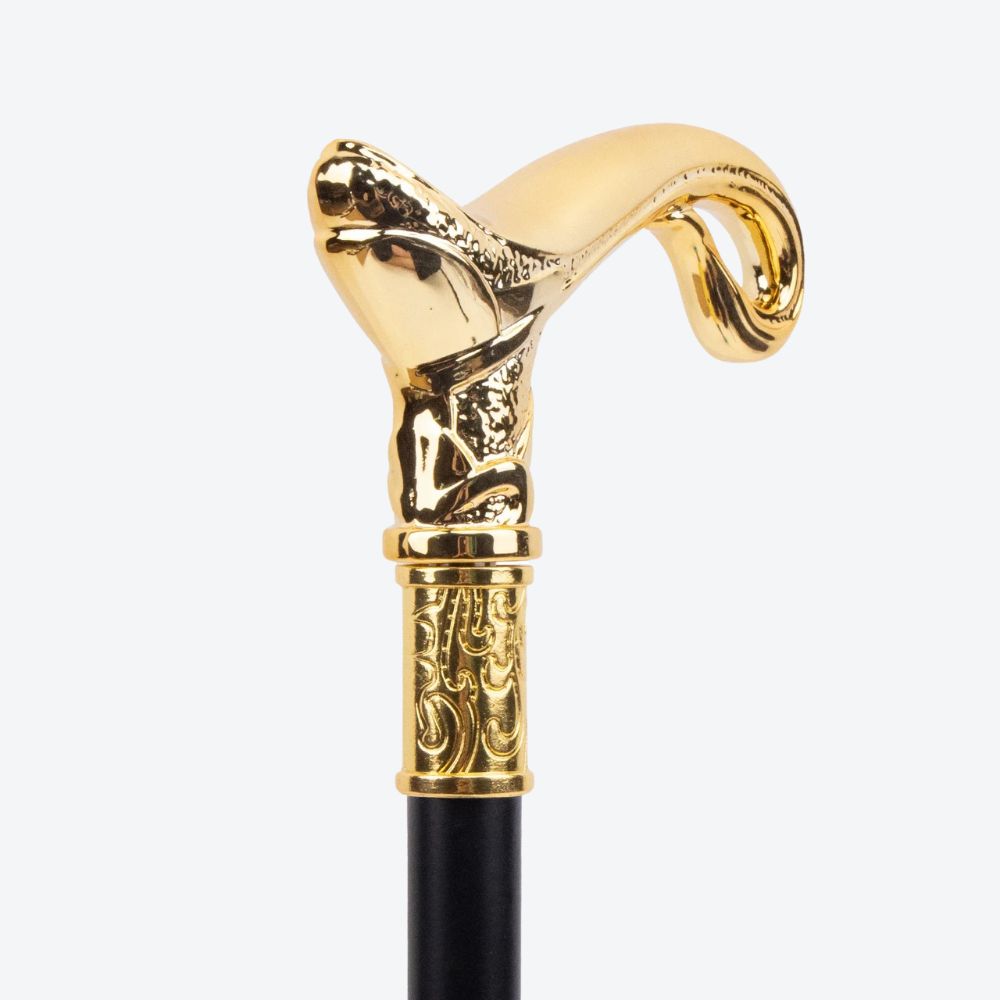 Bastoni Luxury Elegant Arabic Style Golden Cane