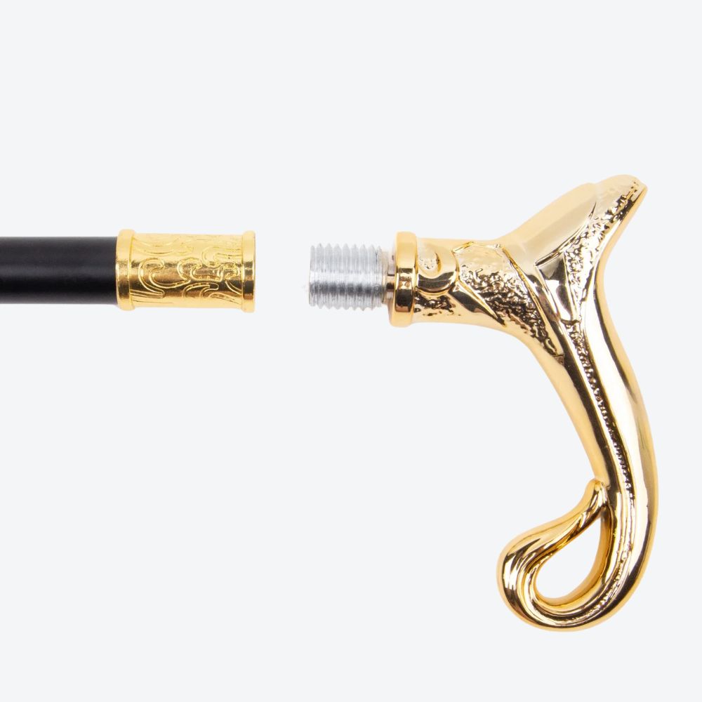 Bastoni Luxury Elegant Arabic Style Golden Cane