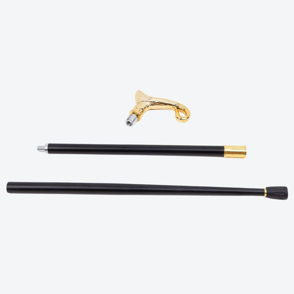 Bastoni Luxury Elegant Arabic Style Golden Cane