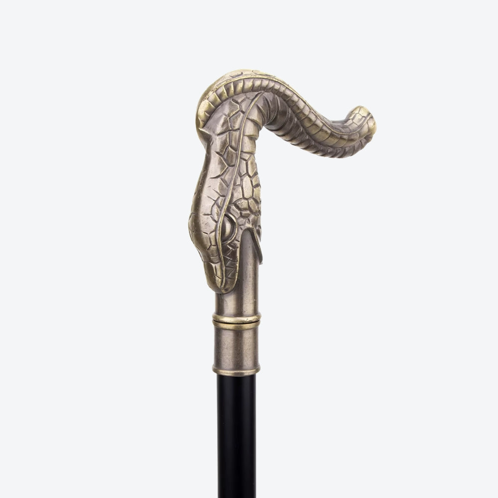Luxury Imperial Serpent Copper Cane - Bastoni