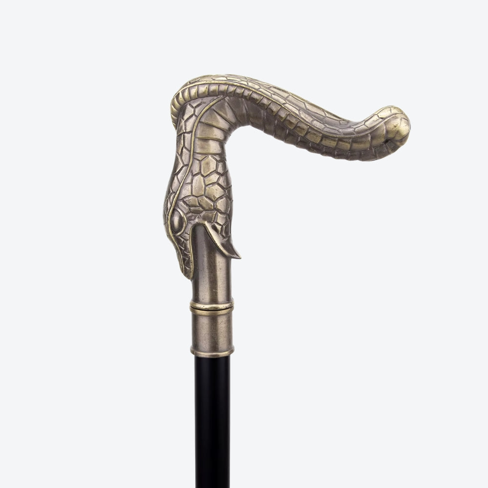 Luxury Imperial Serpent Copper Cane - Bastoni