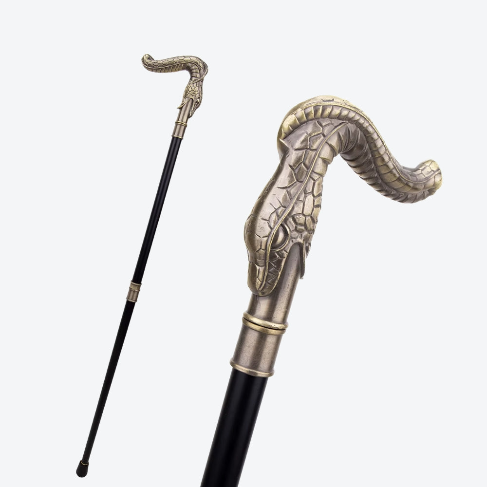 Luxury Imperial Serpent Copper Cane - Bastoni