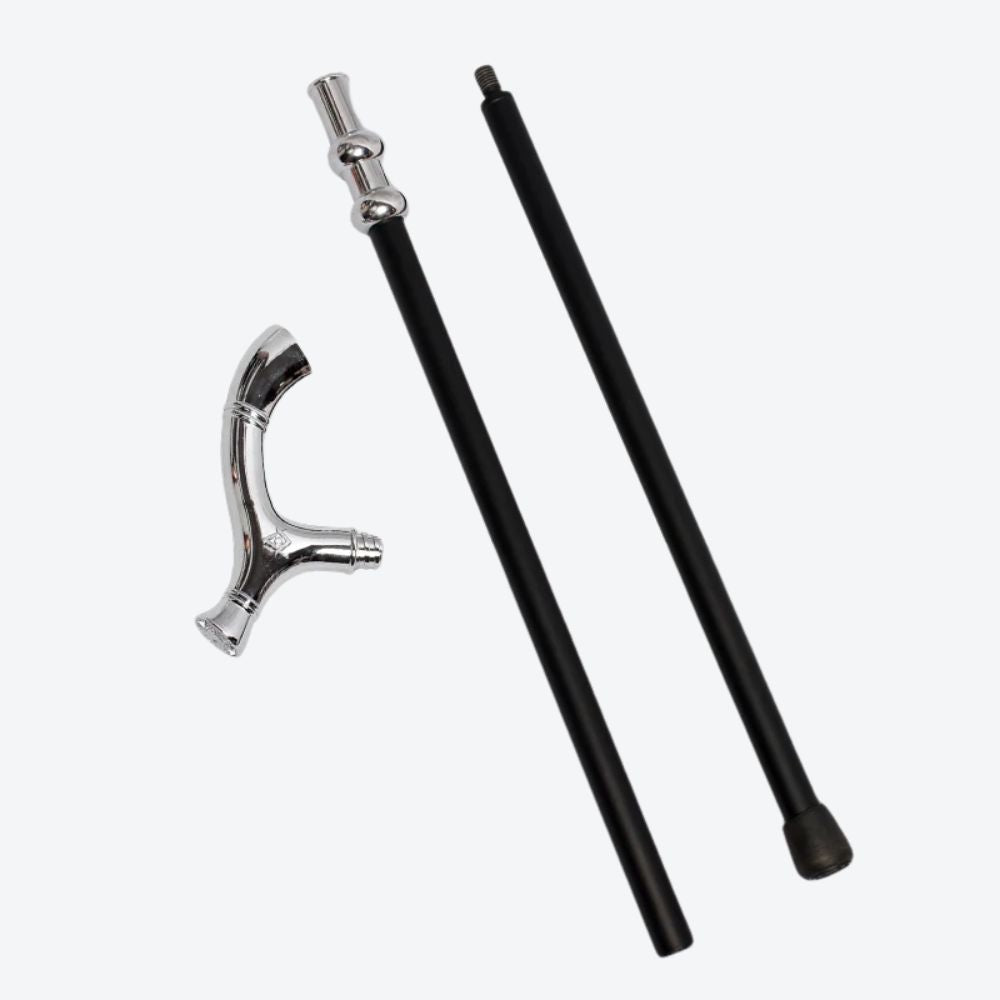 Luxury Masonic Cane Shiny Sun and Moon Bastoni