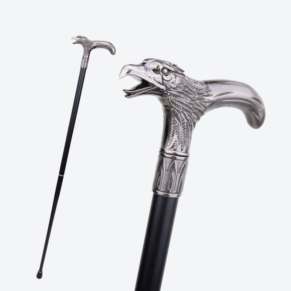 Luxury Metal Cane Royal Falcon - Bastoni