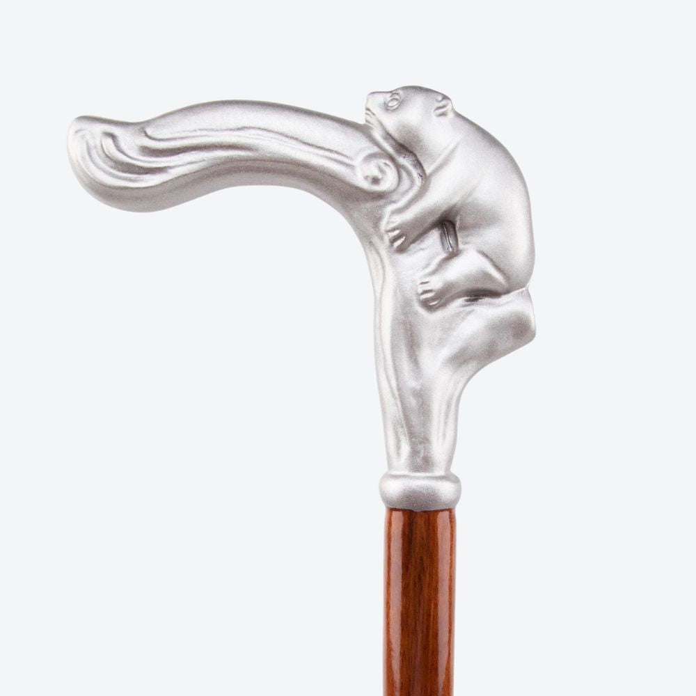 Panda Bear Bamboo Wooden Walking Stick - Bastoni