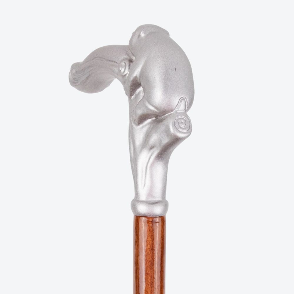 Panda Bear Bamboo Wooden Walking Stick - Bastoni