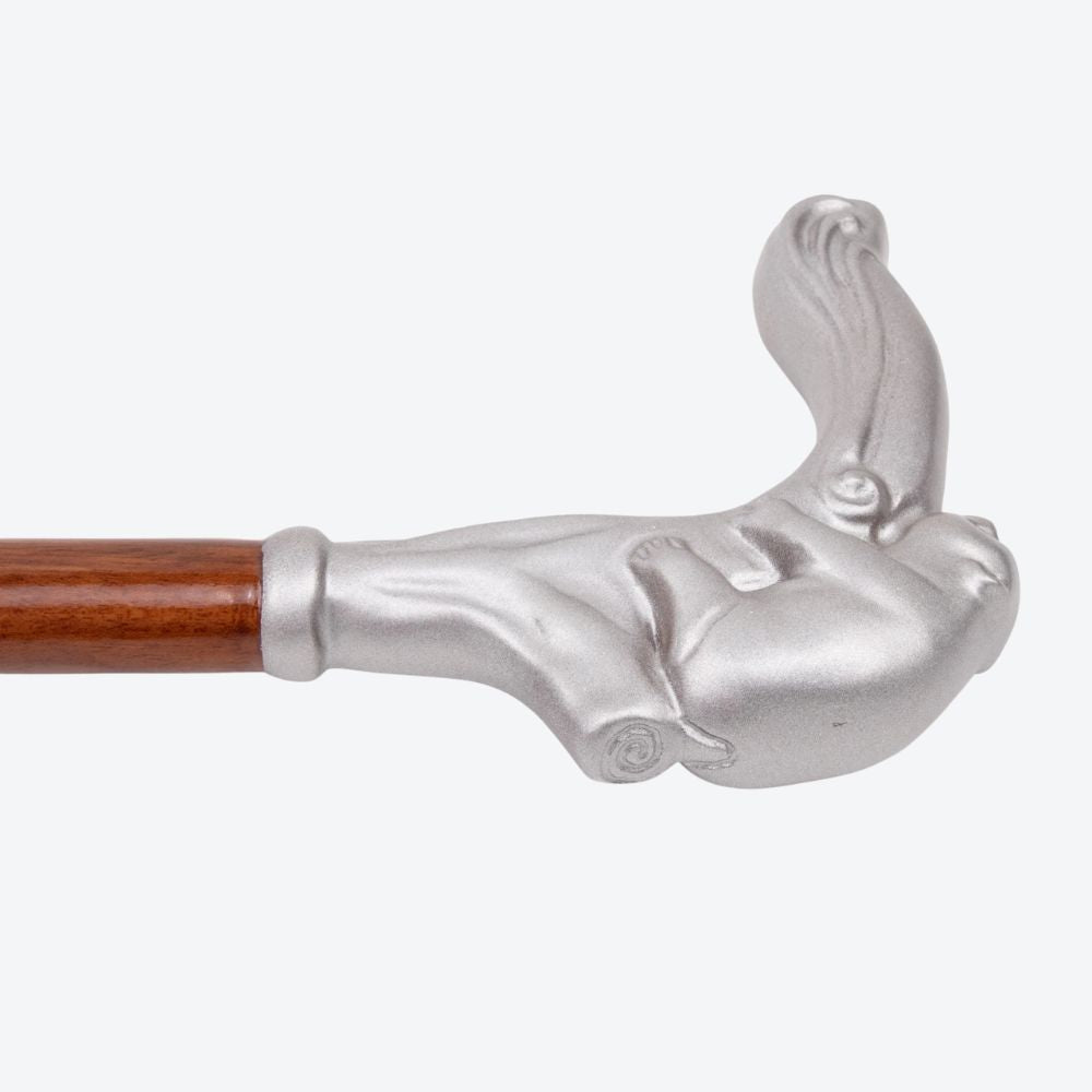 Panda Bear Bamboo Wooden Walking Stick - Bastoni