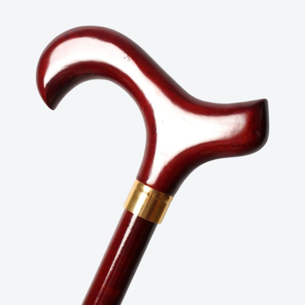 Bastoni Red German Beechwood Walking Stick