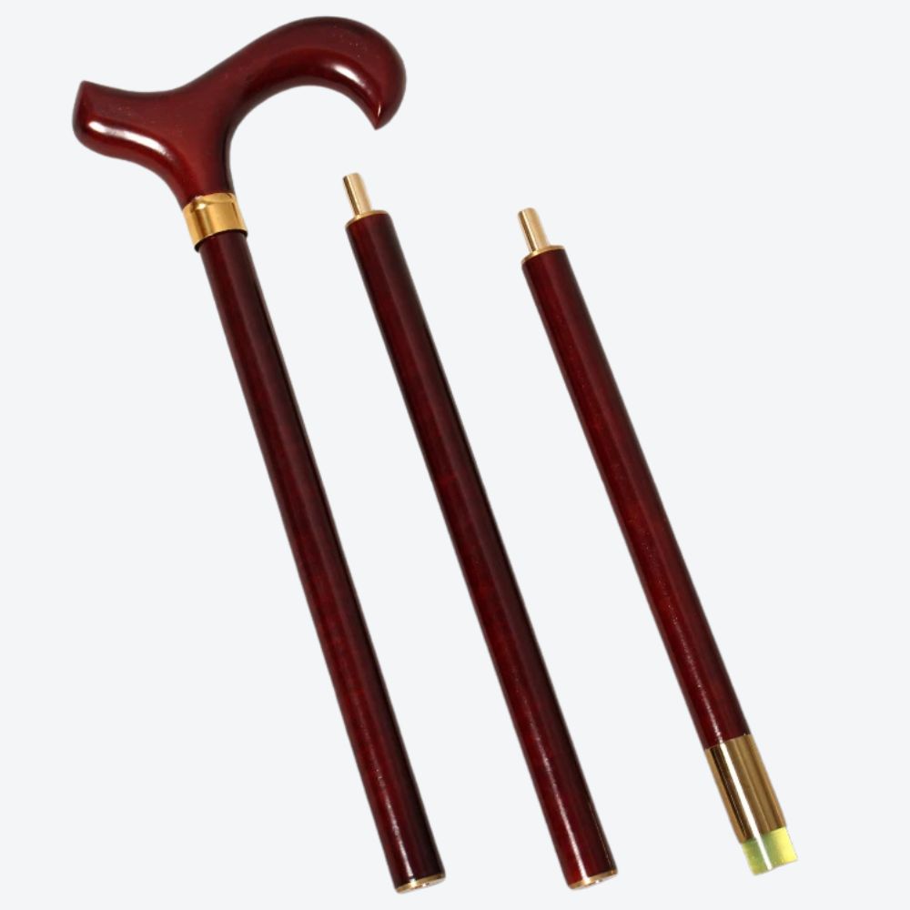 Bastoni Red German Beechwood Walking Stick