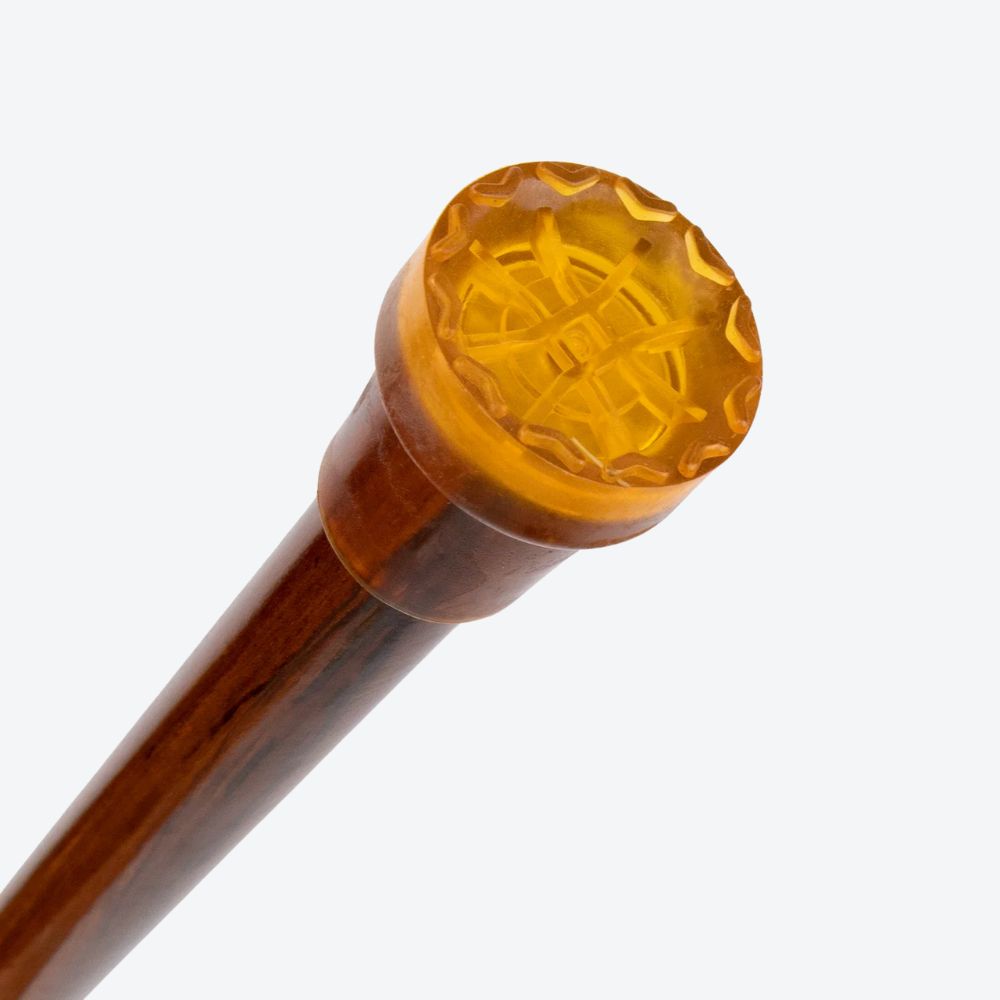 Savanna Imperial Elephant Wooden Walking Stick - Bastoni