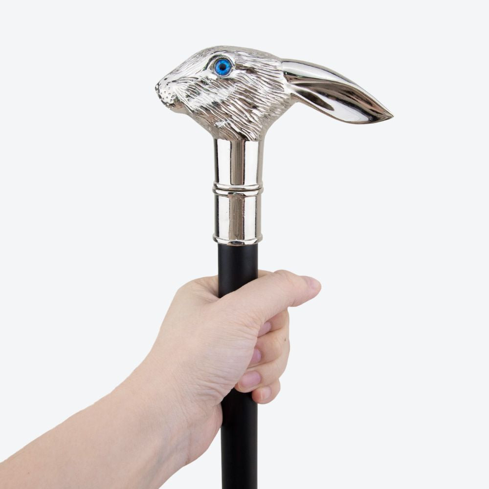 Bastoni Silver Eared Rabbit Metallic Cane