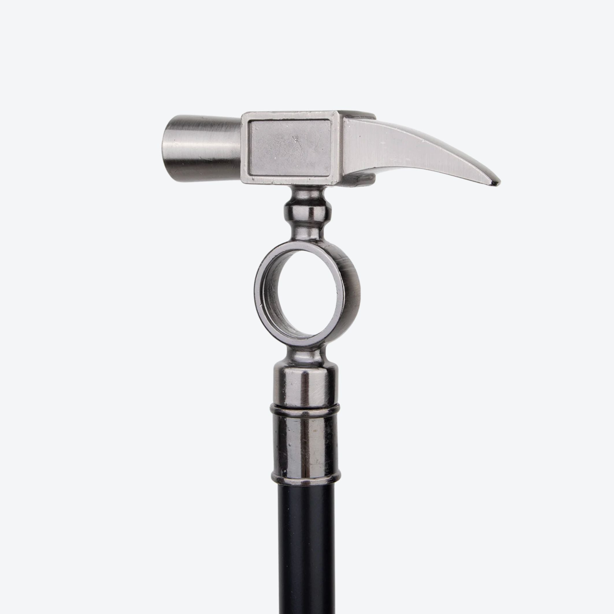 Carpenter's Hammer Cane in Steel - Bastoni