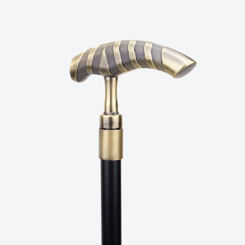 Stylish Cane Pharaoh of Egypt Bronze Bastoni