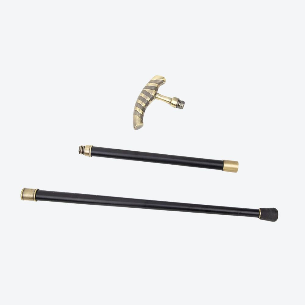 Stylish Cane Pharaoh of Egypt Bronze Bastoni