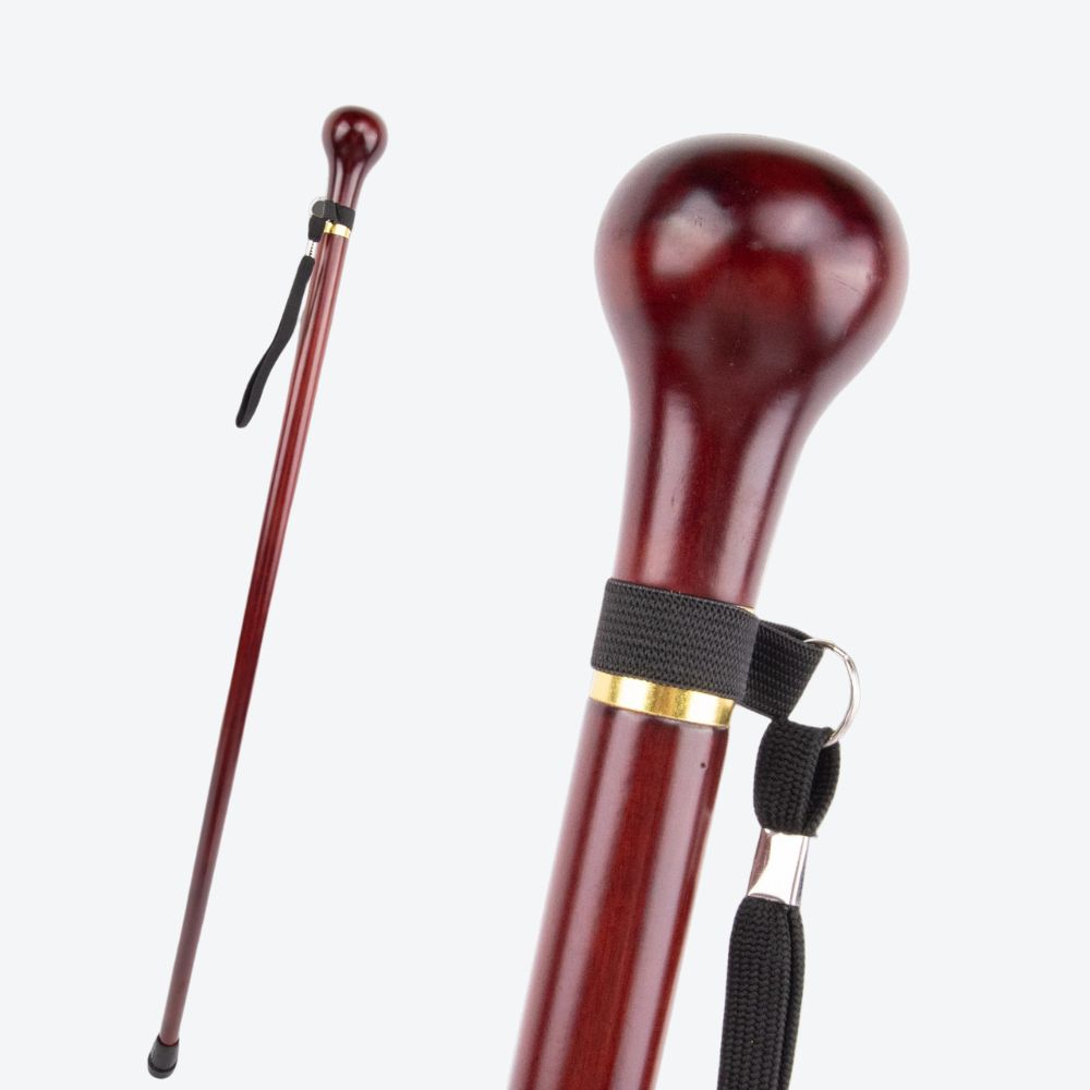 Traditional Round Wooden Cane Bastoni Wine Cane