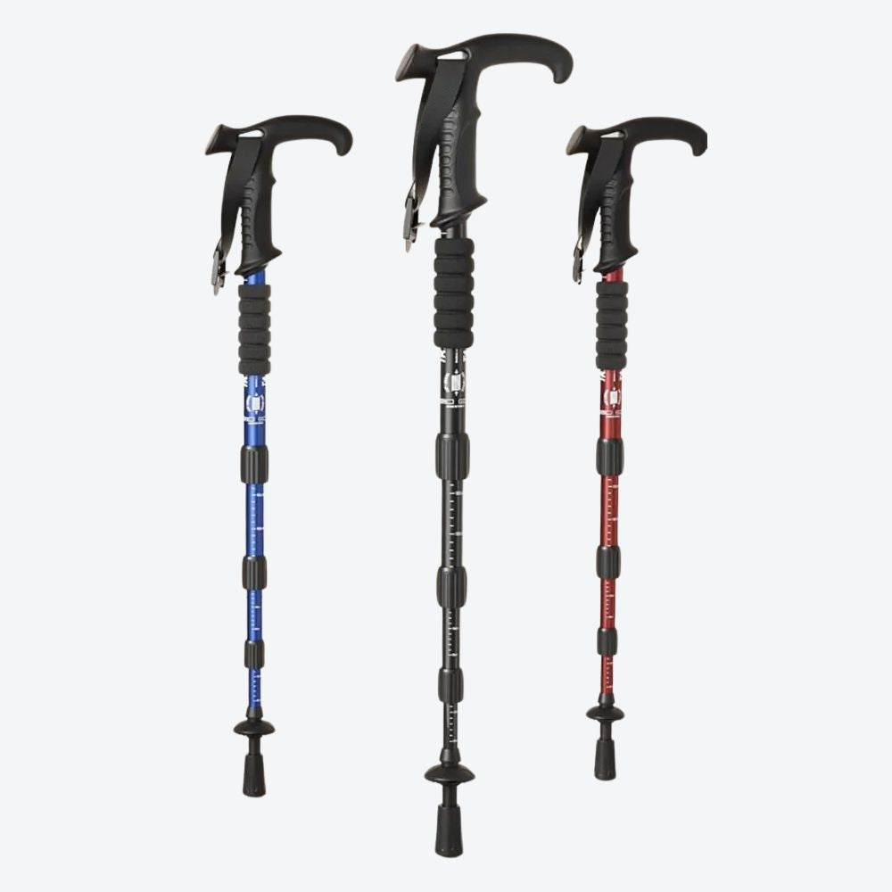 Bastoni Ultra Light Sports Walking and Trail Cane in Black