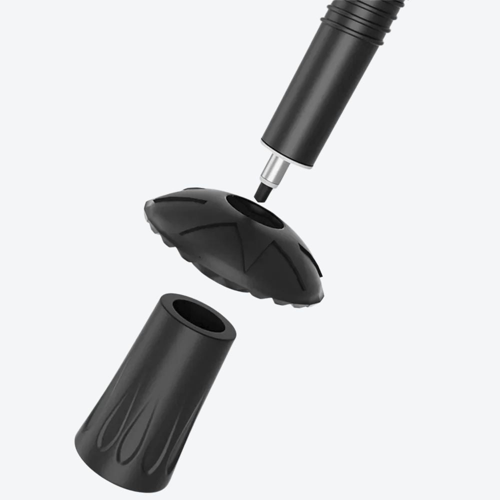 Bastoni Ultra Light Sports Walking and Trail Cane in Black