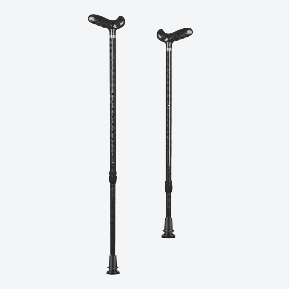 Bastoni Ergonomic Ultralight and Adjustable Carbon Fiber Cane
